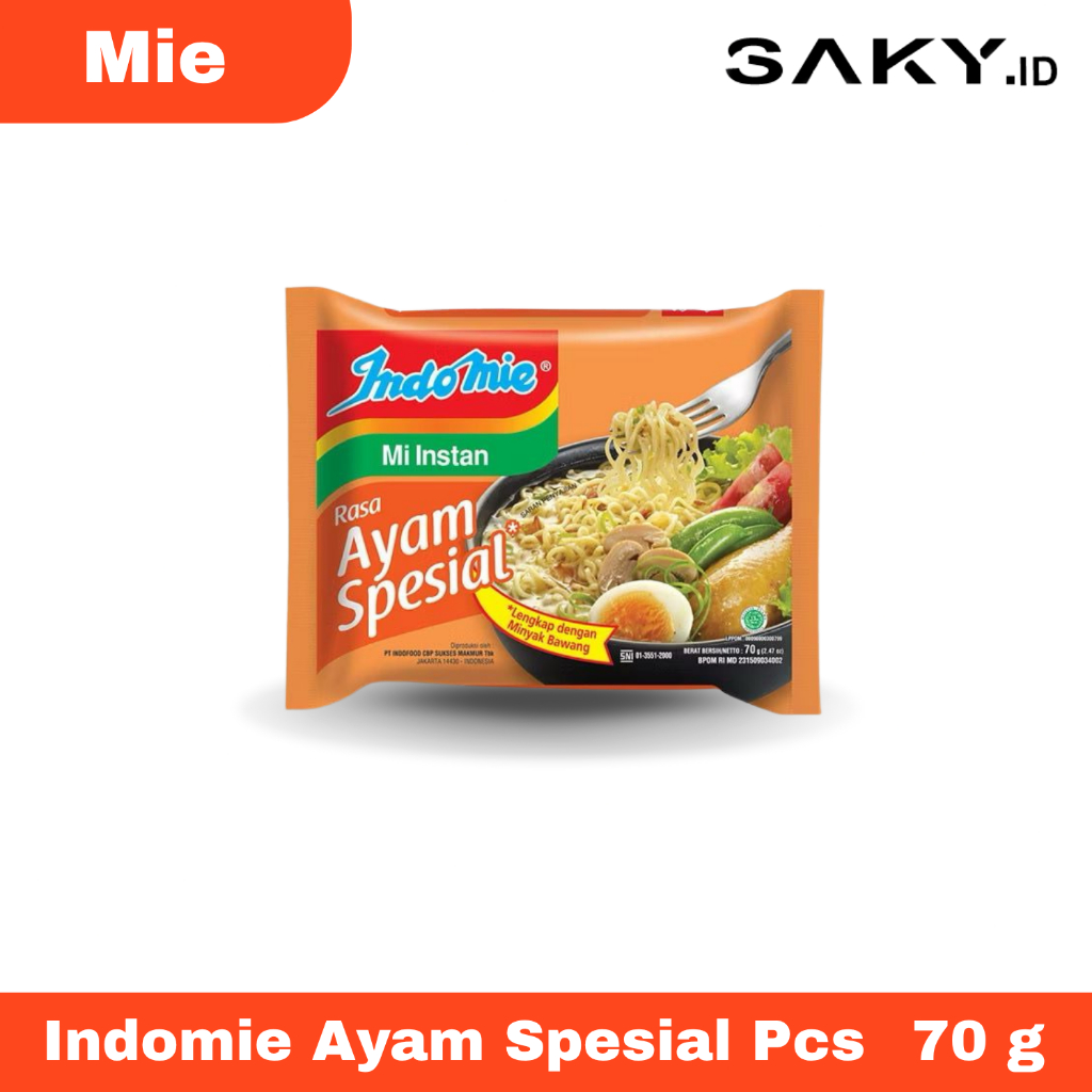 

Indomie ayam Spesial 70 G