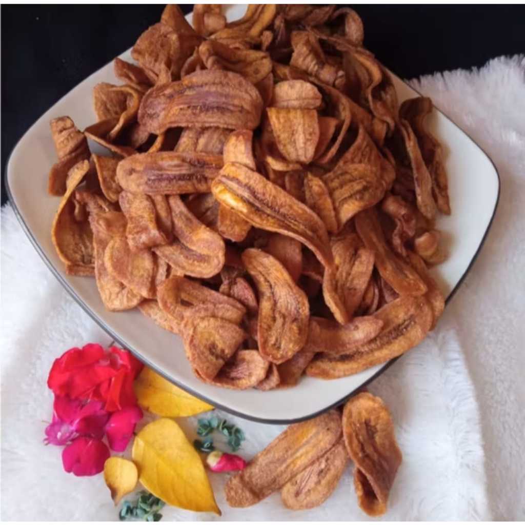 

Kripik Sale Pisang Khas Pangandaran kemasan 200gram / cemilan sehat manis alami