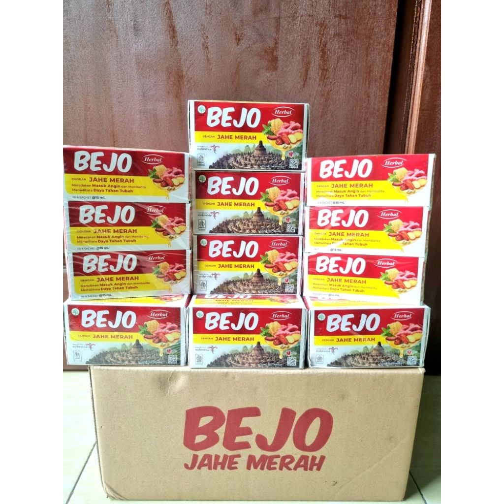 

BEJO JAHE MERAH 1 BOX ISI 6 SACHET