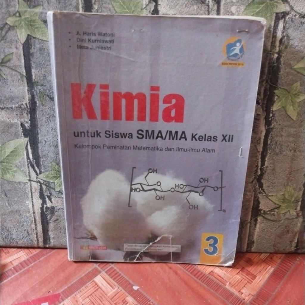 KIMIA untuk kelas 3 SMU /MA