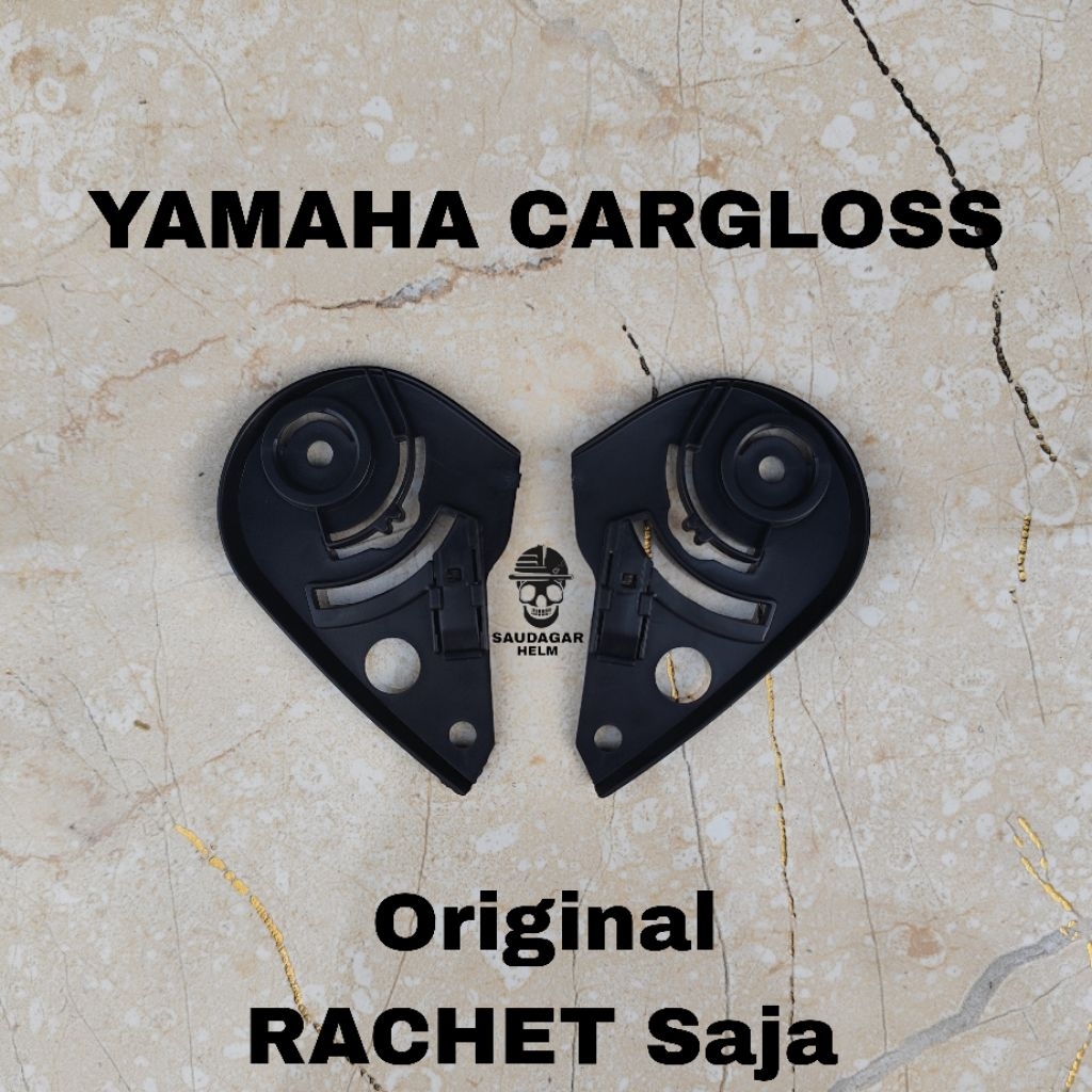 RACHET Dudukan kaca Helm Yamaha vixion Mx king cargloss R15 lama ORIGINAL 1000000%