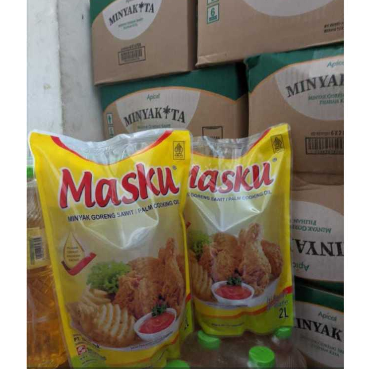 

Minyak Goreng Sawit Kunci Mas dan MasKu 2Liter
