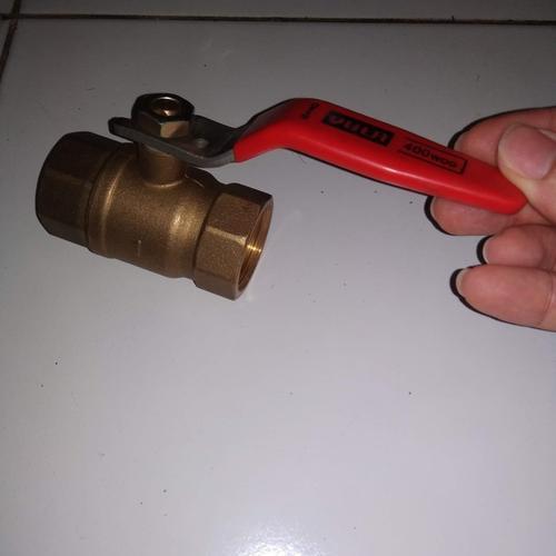 

STOP KRAN BALL VALVE / KERAN ENGKOL 1/2" 1/2 INCH