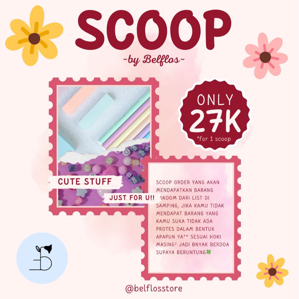 

[BF] RANDOM SCOOP | cute stasionery/alat tulis & accessories