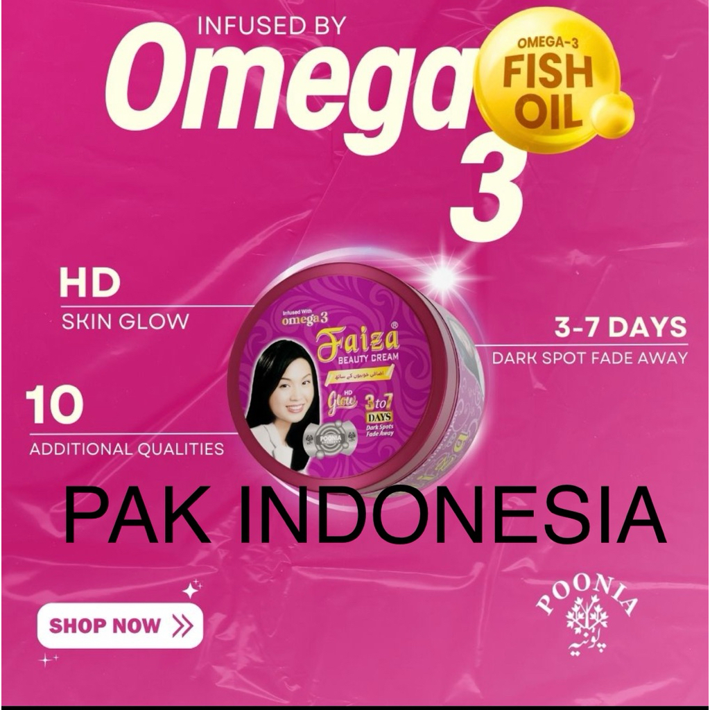 FAIZA BEAUTY CREAM  OMEGA 3