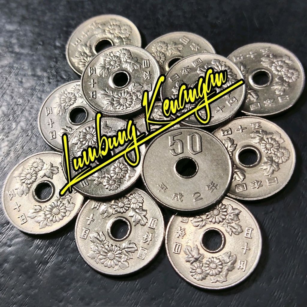 Koleksi koin 50 Yen Jepang