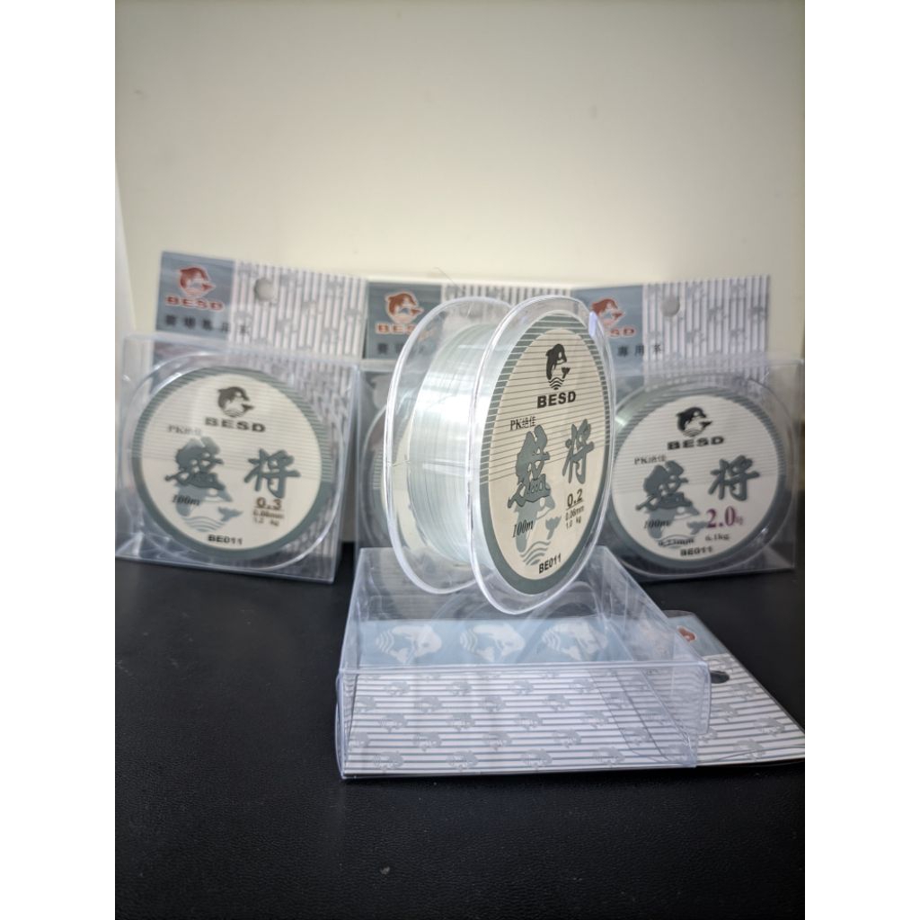 Senar Pancing BESD BE011 100m 0.06 0.08 0.10 0.12 0.14 0.16 0.18 0.20 0.23 0.35 senar pancing kuat m