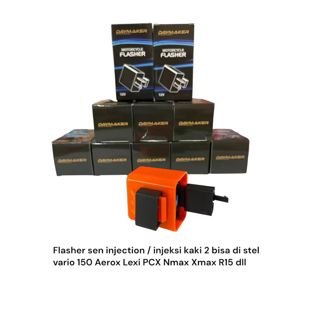 Flasher flaser sen daymaker untuk motor injeksi bisa stel motor vario 150 nmax pcx xmax r15 dll