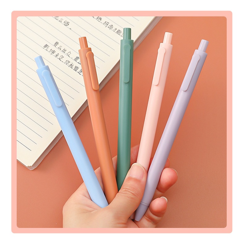 

Pulpen Pen Gel Warna Macaroon Moradi Pastel