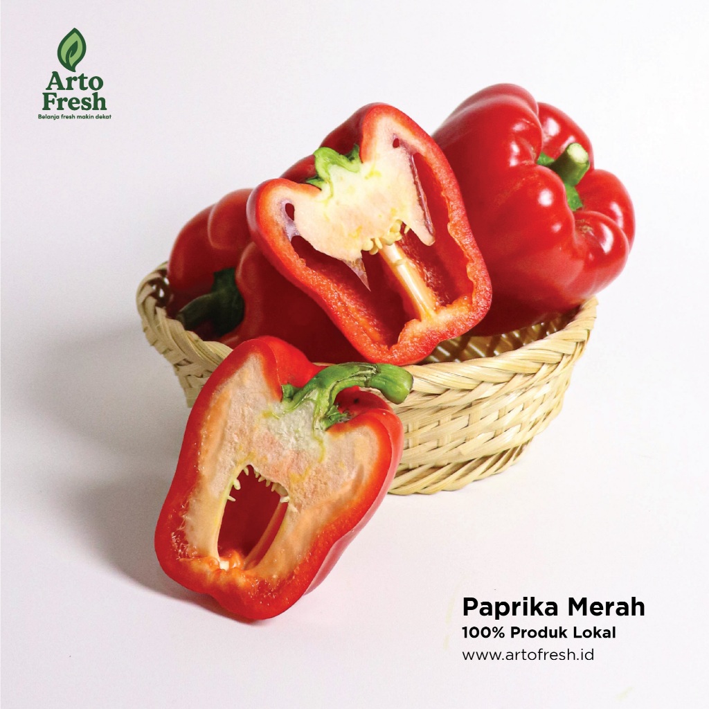 

Paprika merah segar , ArtoFresh