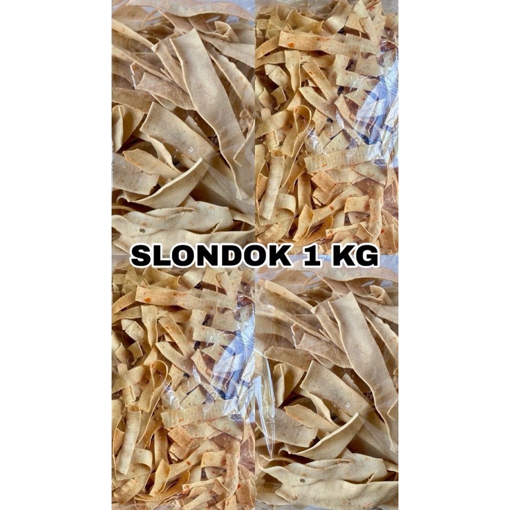 1 Kg Slondok Mentah | Krupuk Slondok Putih | Kerupuk Slondok Mentah |