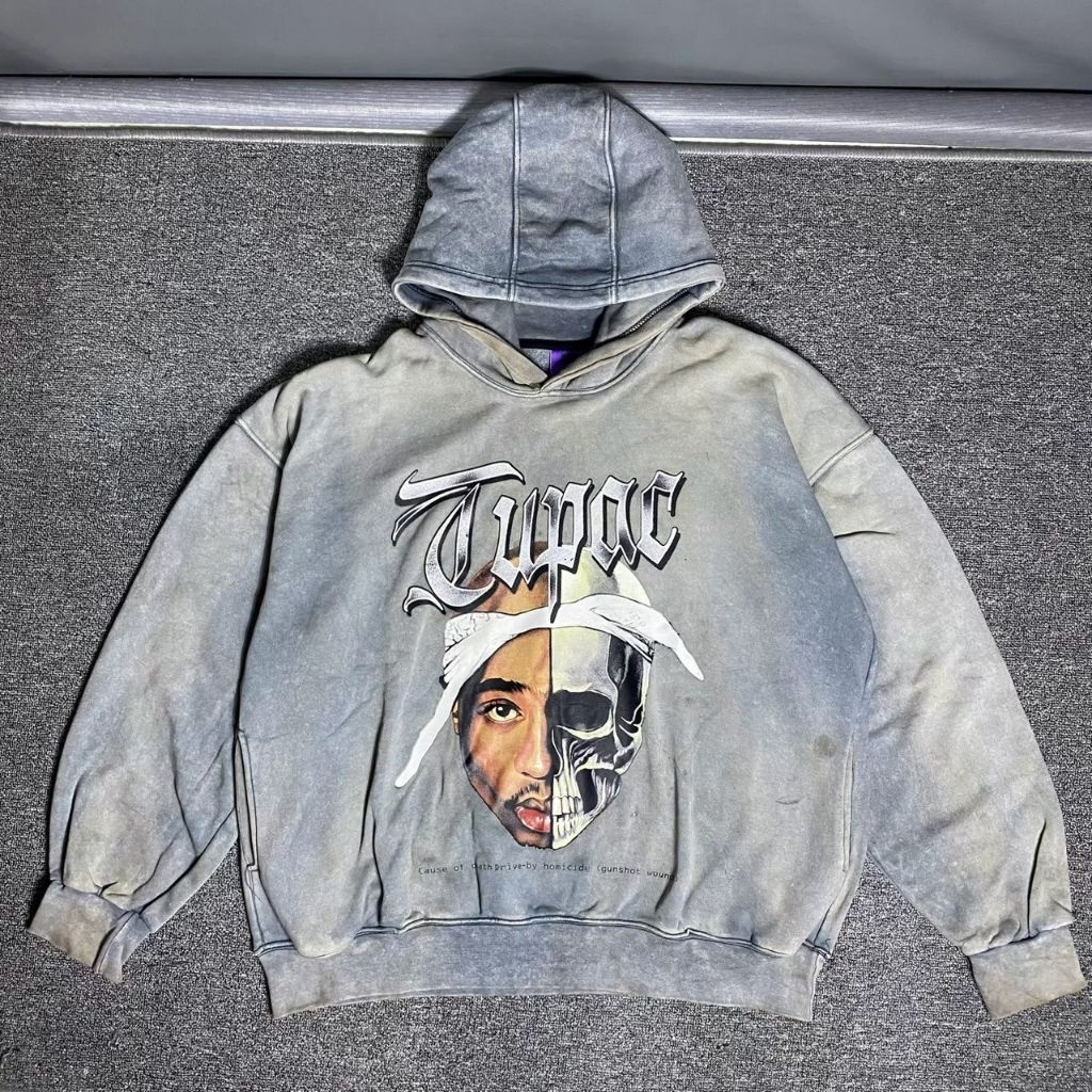 HOODIE TUPAC WASH