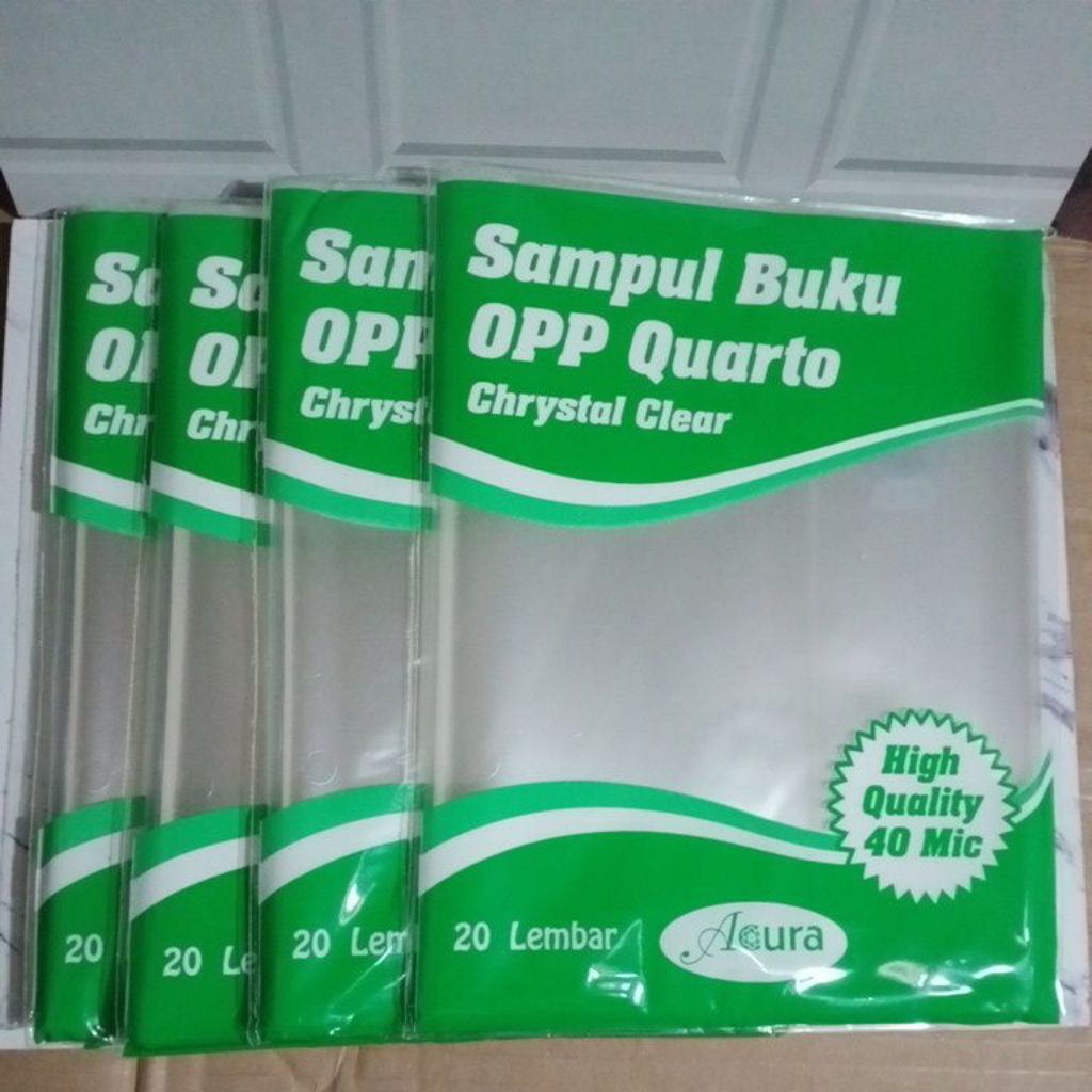 

SAMPUL PLASTIK ACURA UK QUARTO ISI 20 LEMBAR