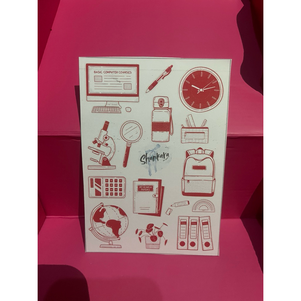 

Sticker Aesthetic For Journaling - Sticker Vinyl - School Supplies