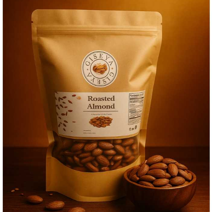 

Kacang Almond Giseya Panggang Roasted Premium