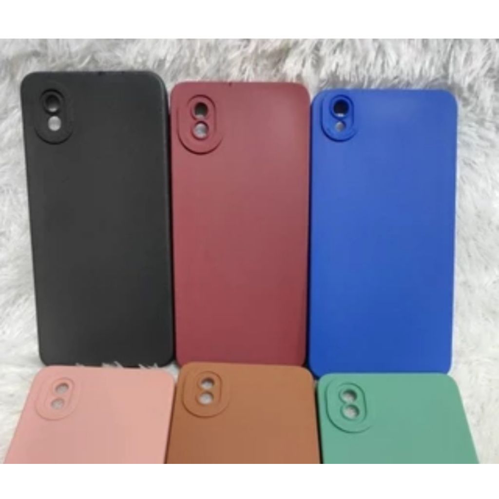 Softcase Macaron Pro Design Case Polos warna Redmi 7A