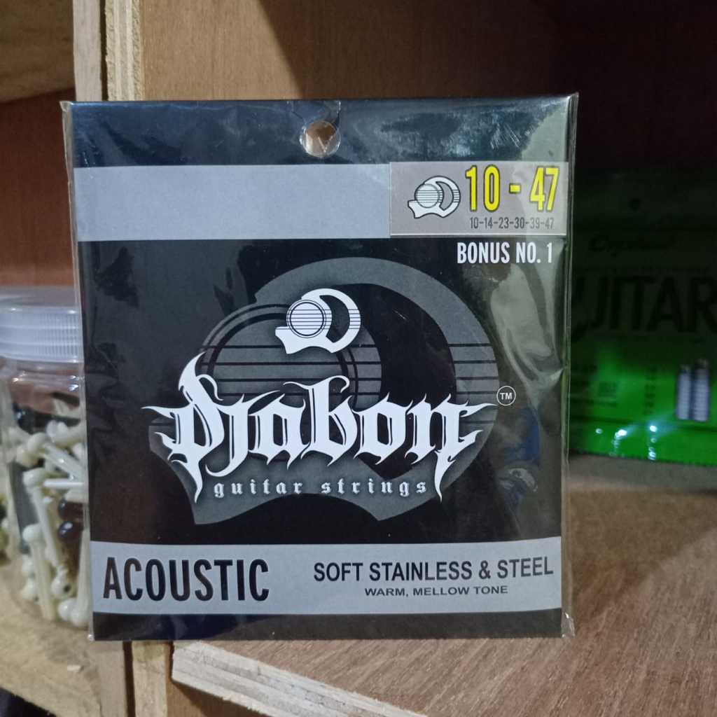 Senar Gitar Akustik Djabon Ukuran 10-47