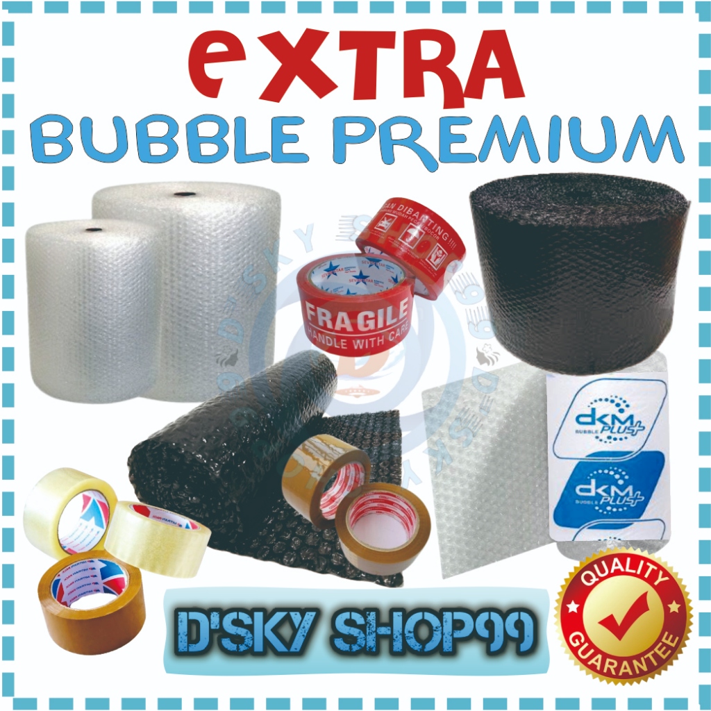 

[ D'SKY ] Extra Bubble Wrap Premium Untuk Paket Pesanan Anda