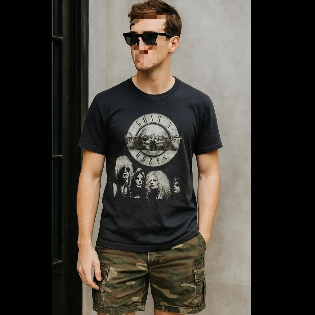 merchband Guns N Roses by Uniqlo copyright 2014