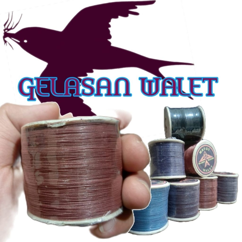 PROMO Gelasan/senar layangan bogel 1.200 yard Cap walet