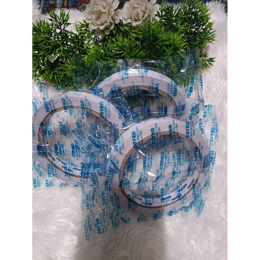 

Doubel Tape Joyko 12mm isi 3 pcs