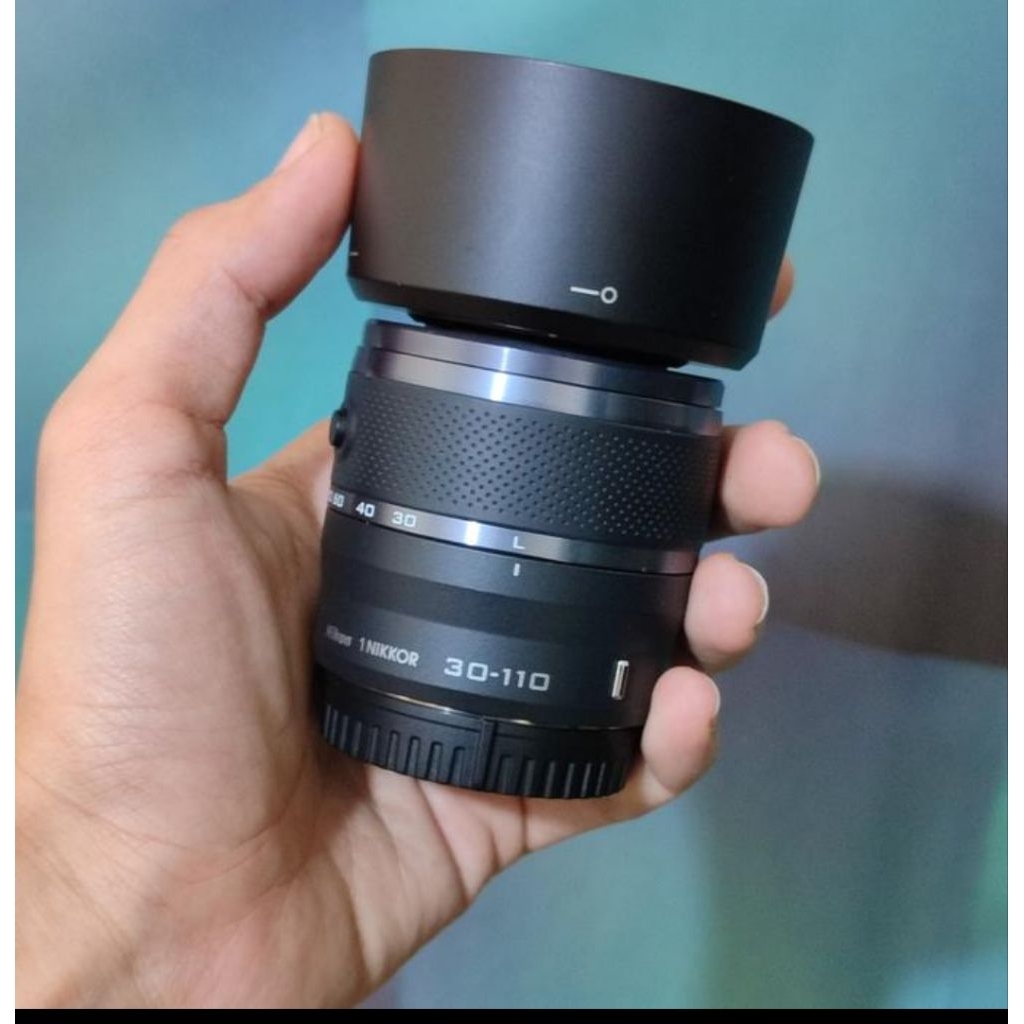 LENSA tele Nikon 30-110mm untuk Nikon mirrorless 1 j1 j2 j3 j5 v1 v2