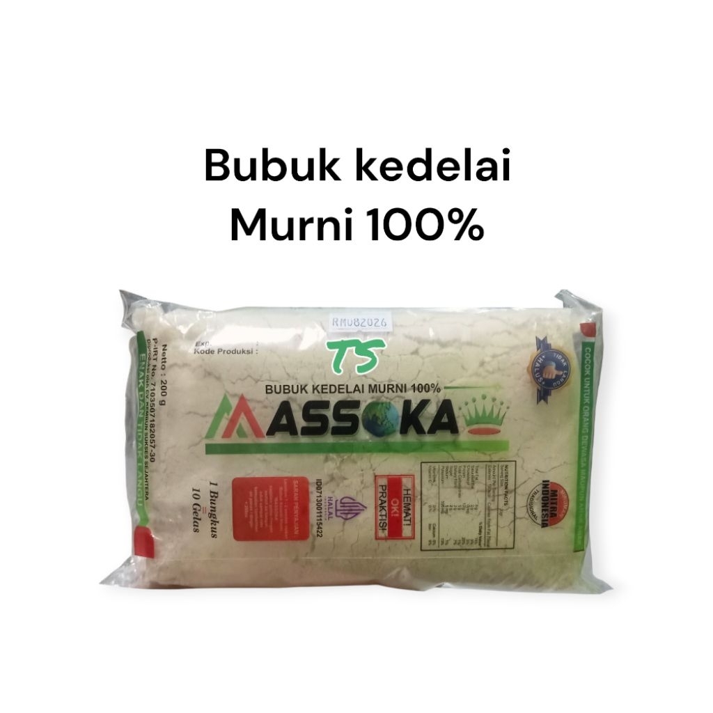 

Bubuk Kedelai Murni Protein Nabati - Soya Milk - Susu Kedelai