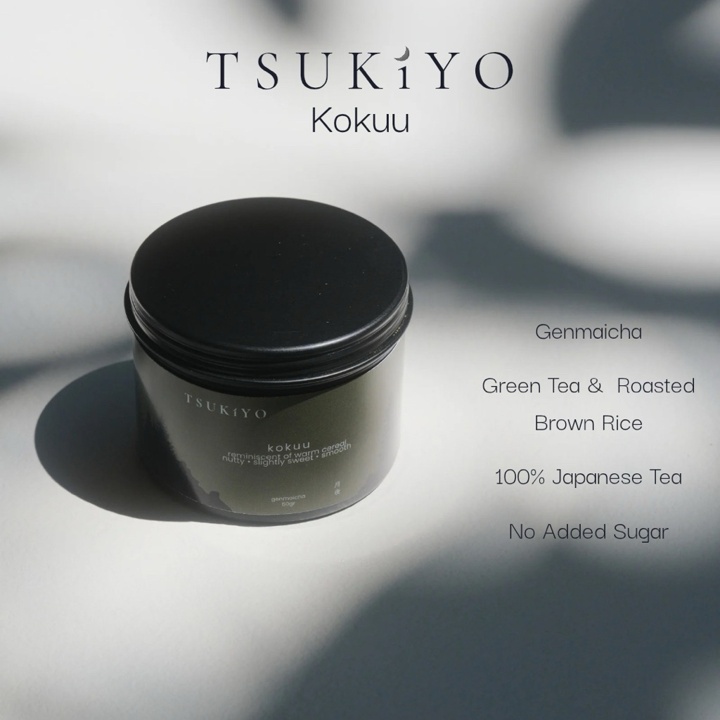 

TSUKIYO - Kokuu - Japanese Genmaicha Powder