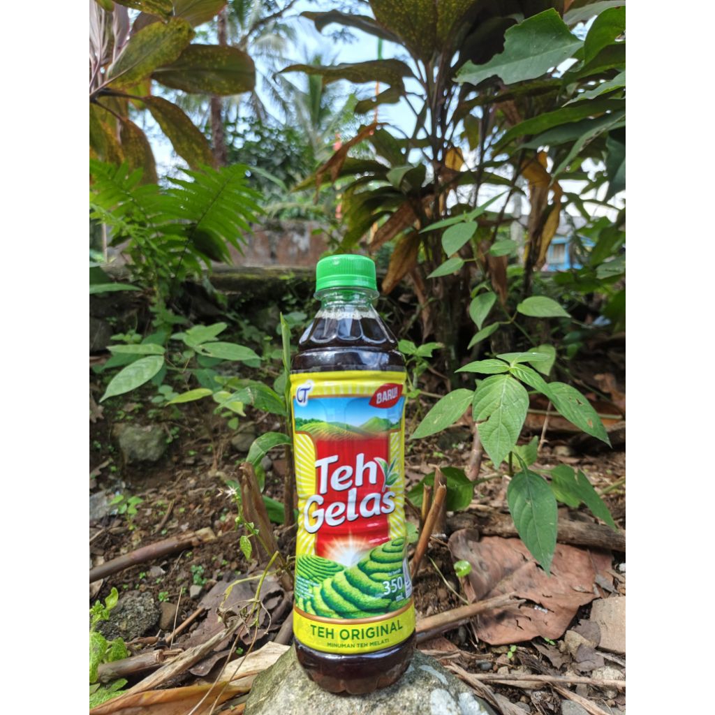 

teh gelas botol