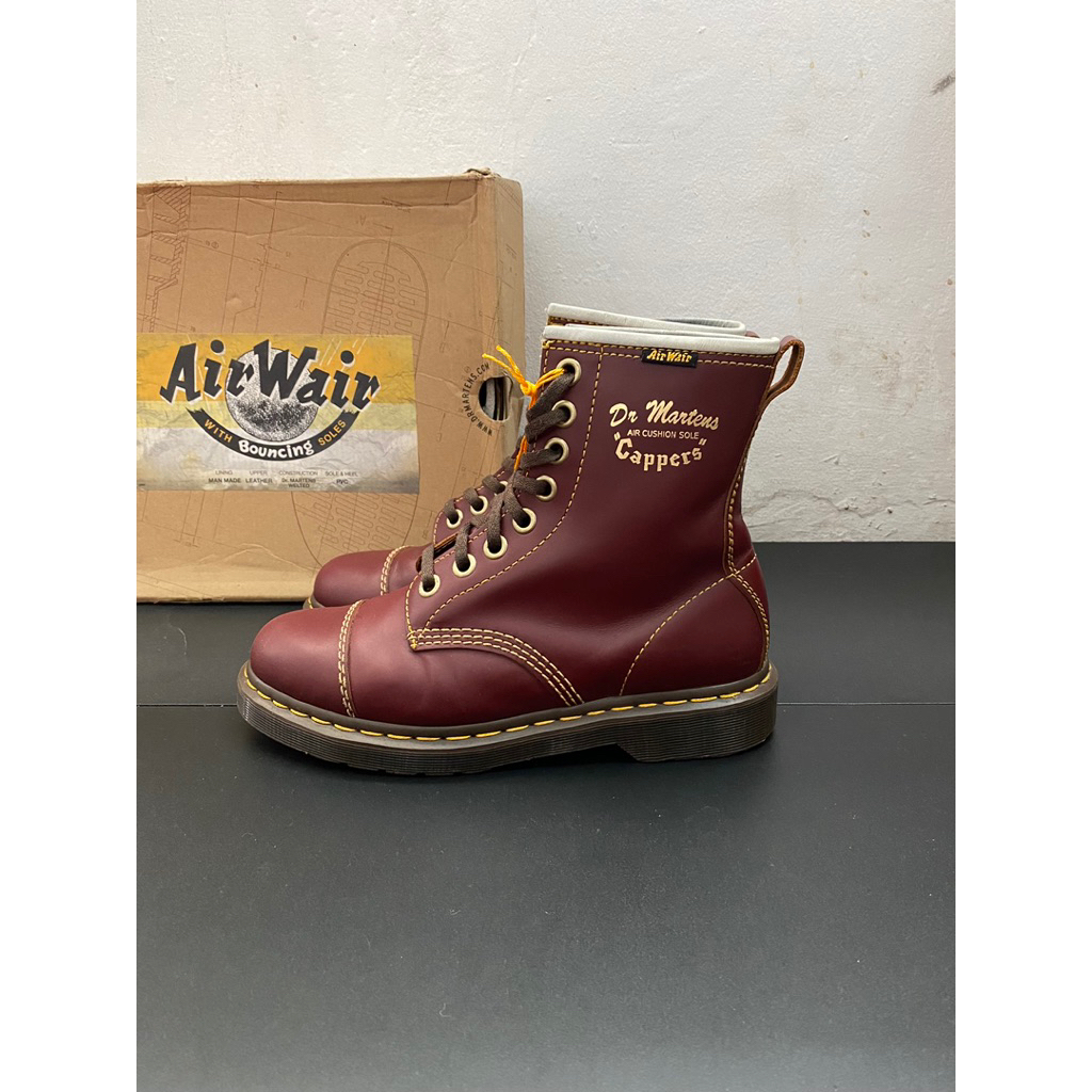Dr Martens Capper Oxblood Vintage Smooth