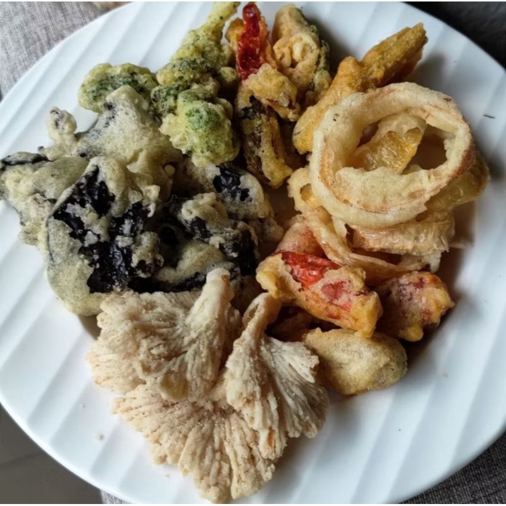 

Cemilan sehat - Keripik Mix Sayur Gurih Toples 1000ml