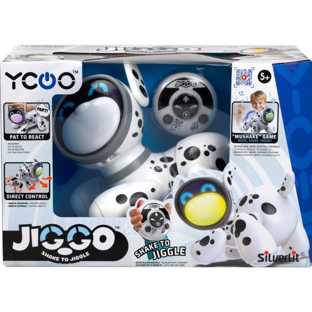 Silverlit YCOO jiggo dalmation rc dog robo remote control original