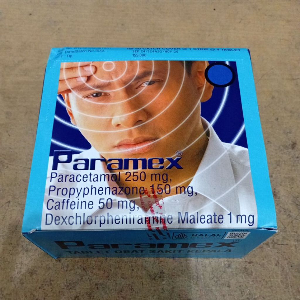 Paramex Obat Sakit Kepala 1 Box
