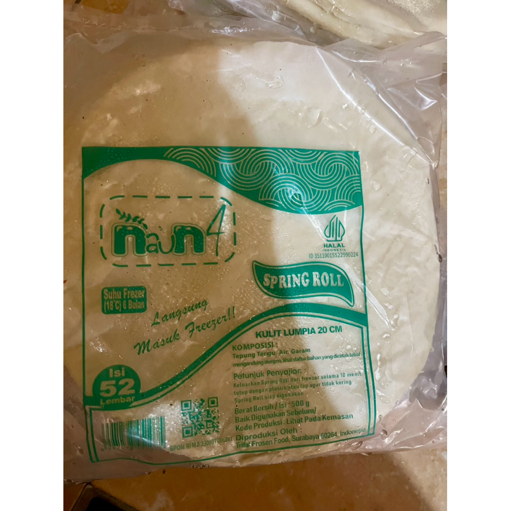 

Kulit Dimsum/Lumpia Diameter 20cm