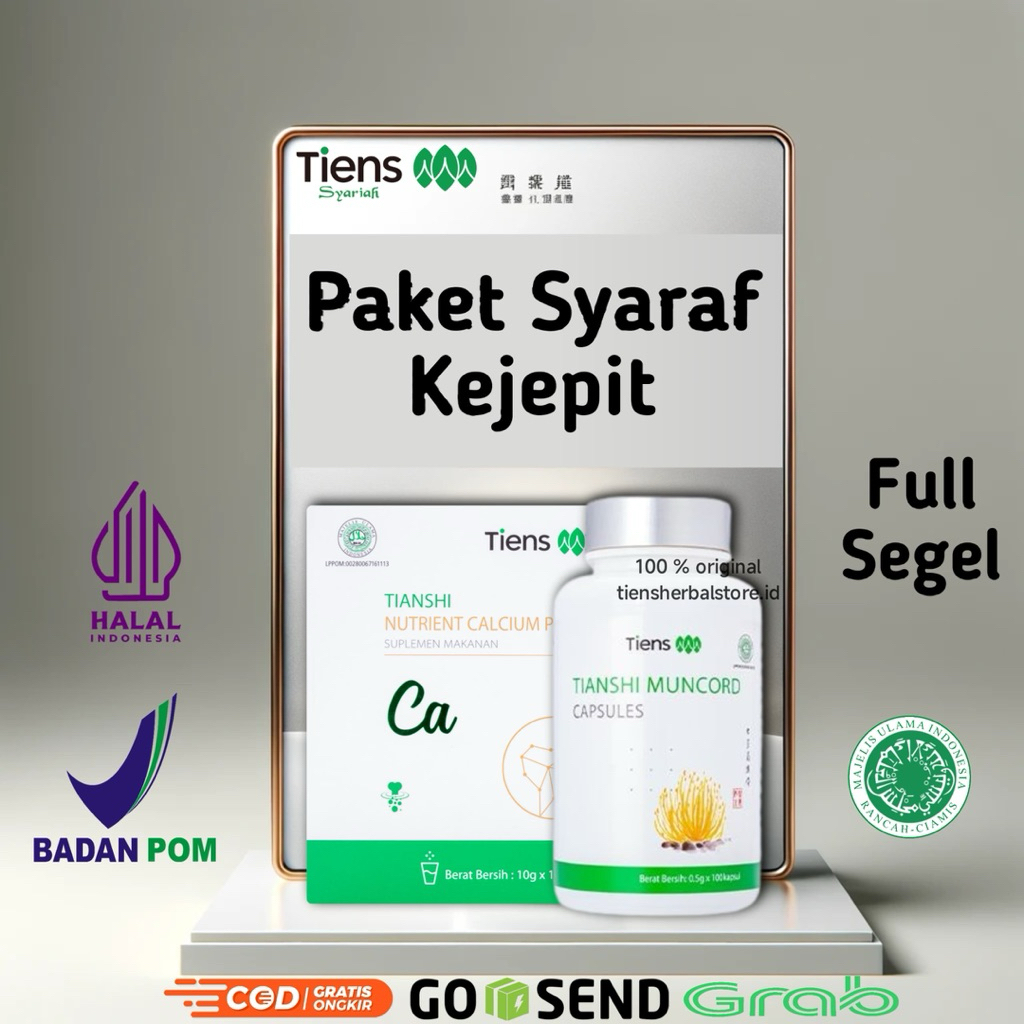 PAKET SYARAF KEJEPIT / MASALAH OTOT PINGGANG / ORIGINAL TIANSHI