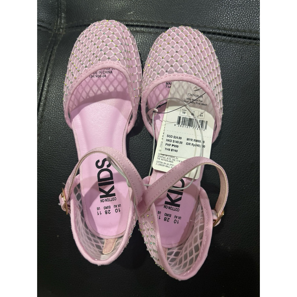 sepatu hak anak perempuan cotton on kids