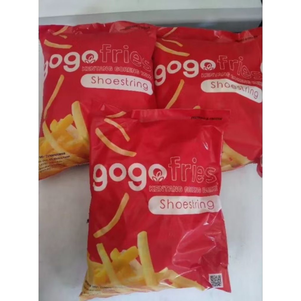 

Gogo Kentang Goreng Shoestring 1000grm Zabir Frozen Food