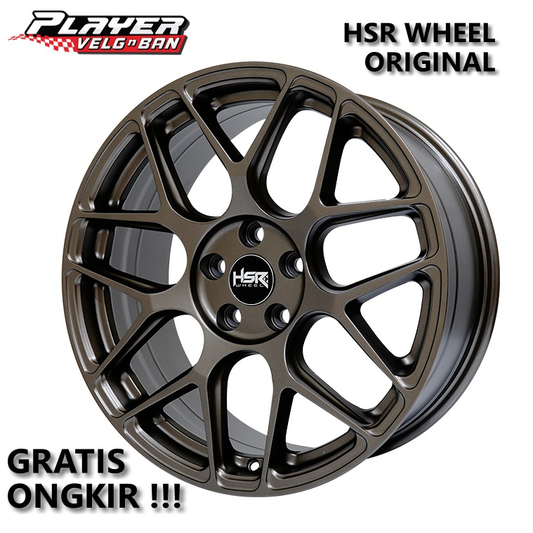VELG MOBIL CHERY J6 OMODA E5 RING18 RATA BODY PELEK HSR MANDONG R18 L8 LUBANG 5X108 ET40 FLAT BRONZE
