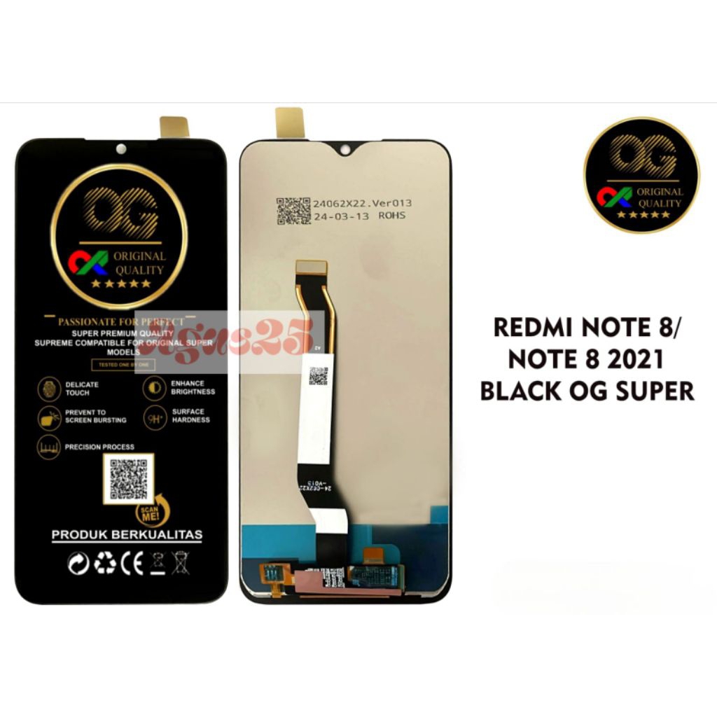 LCD XIAOMI REDMI NOTE 8/NOTE 8 2021 LCD TOUCHSCREEN ORIGINAL