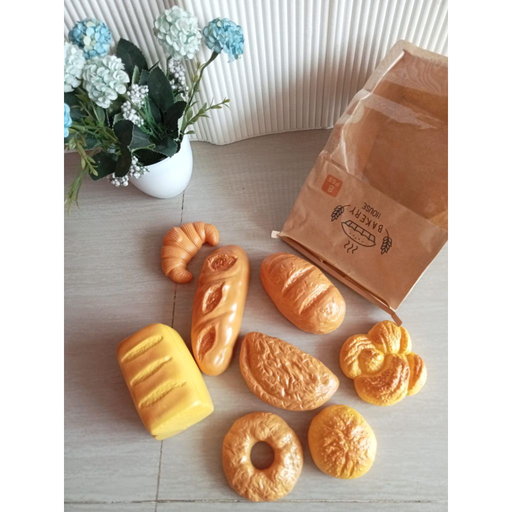 preloved mainan kue roti