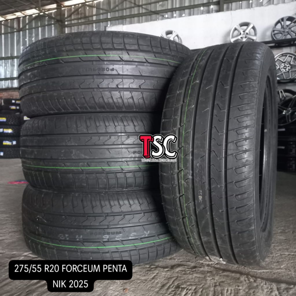 BAN BEKAS 275/55 R20 FORCEUM PENTA KONDISI 95%