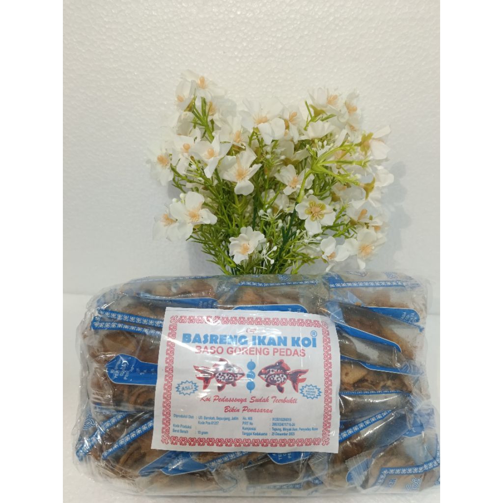 

Basreng Ikan koi pedas