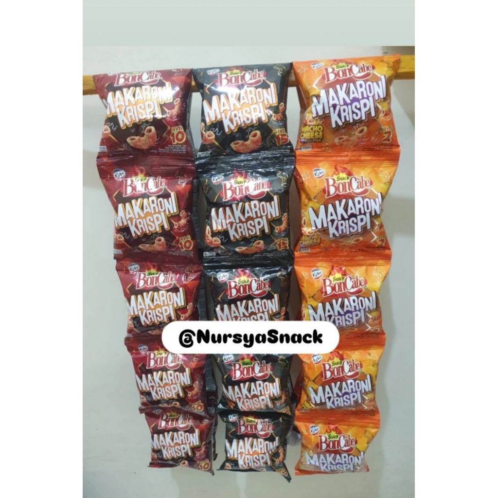 

Makaroni Krispi Bon Cabe Isi 10 Pcs