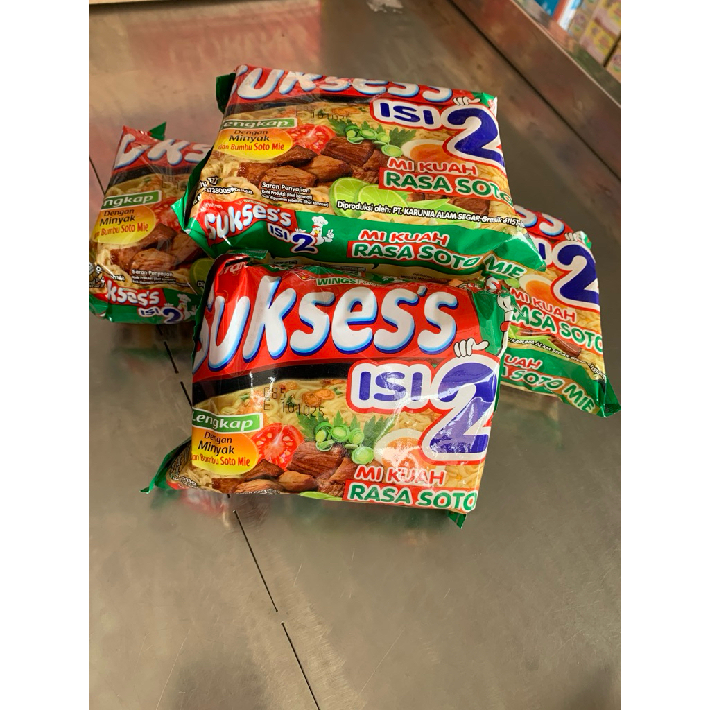 

Mie sukses isi 2 rasa soto