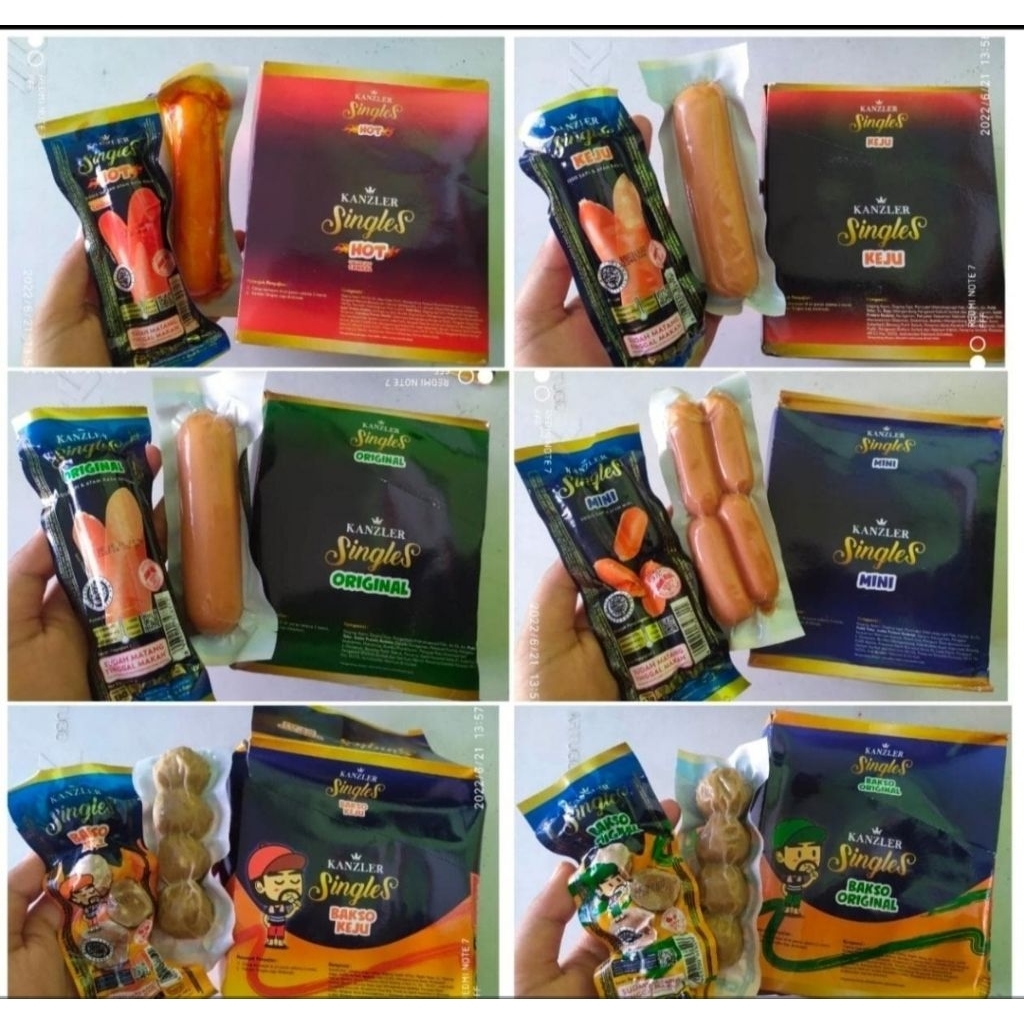 

sosis kanzler 1box isi 12pcs