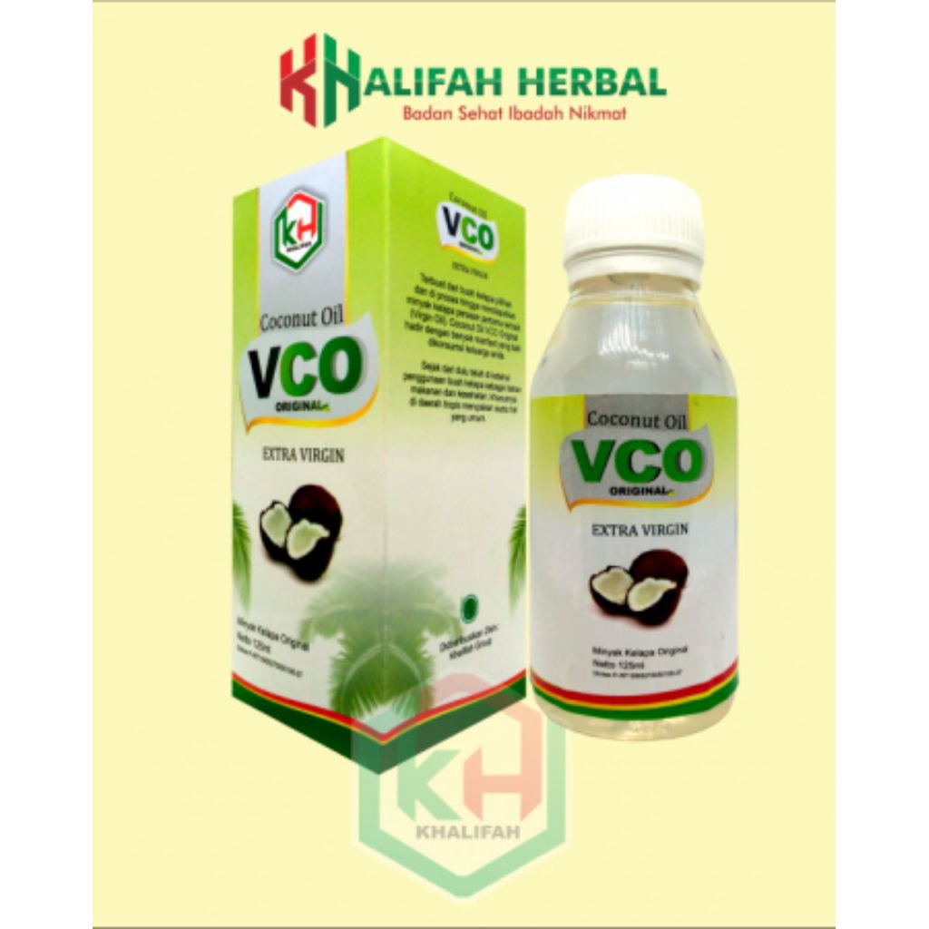 

MINYAK KELAPA VCO (Virgin Coconut Oil) Netto 125ml