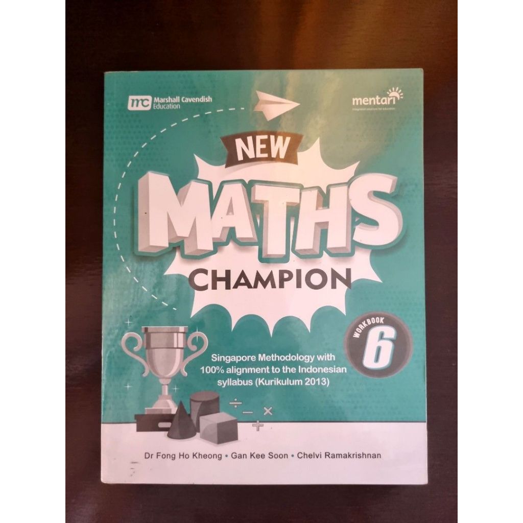 MATHS CHAMPION 6 WORK BOOK BEKAS