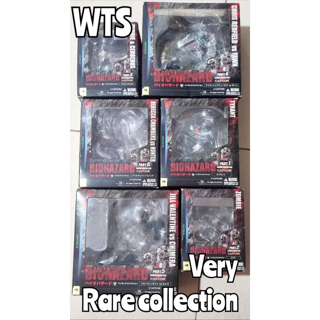 Biohazard Figure Collection RARE Figure