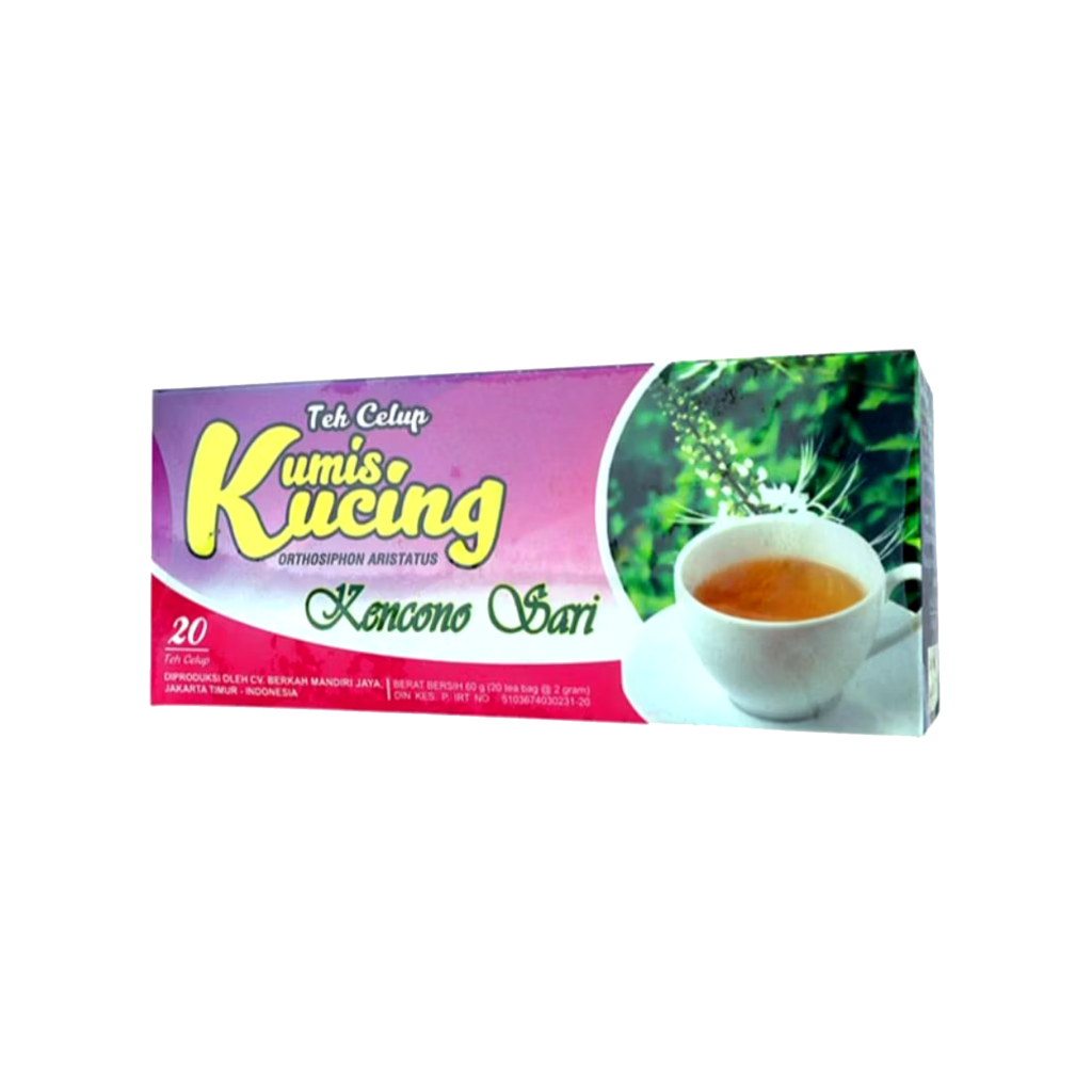 

Teh Kumis Kucing Kencono Sari 100% Alami Isi 20 herbalorganik