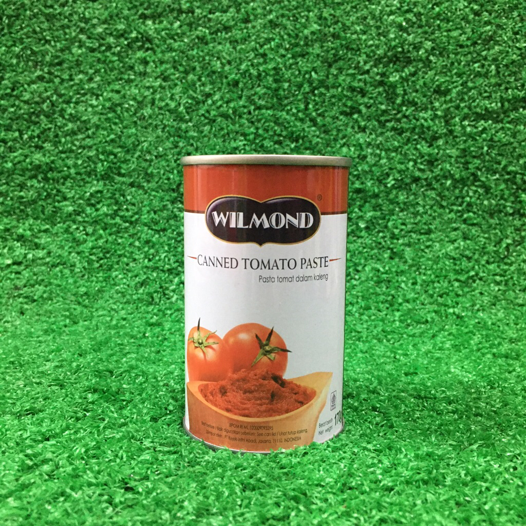 Wilmond Canned Tomato Paste Pasta Tomat Dalam Kaleng 170gr Impor China HALAL